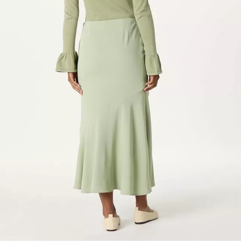 The Drop Women's Flowy Maxi Skirt Size L Tea